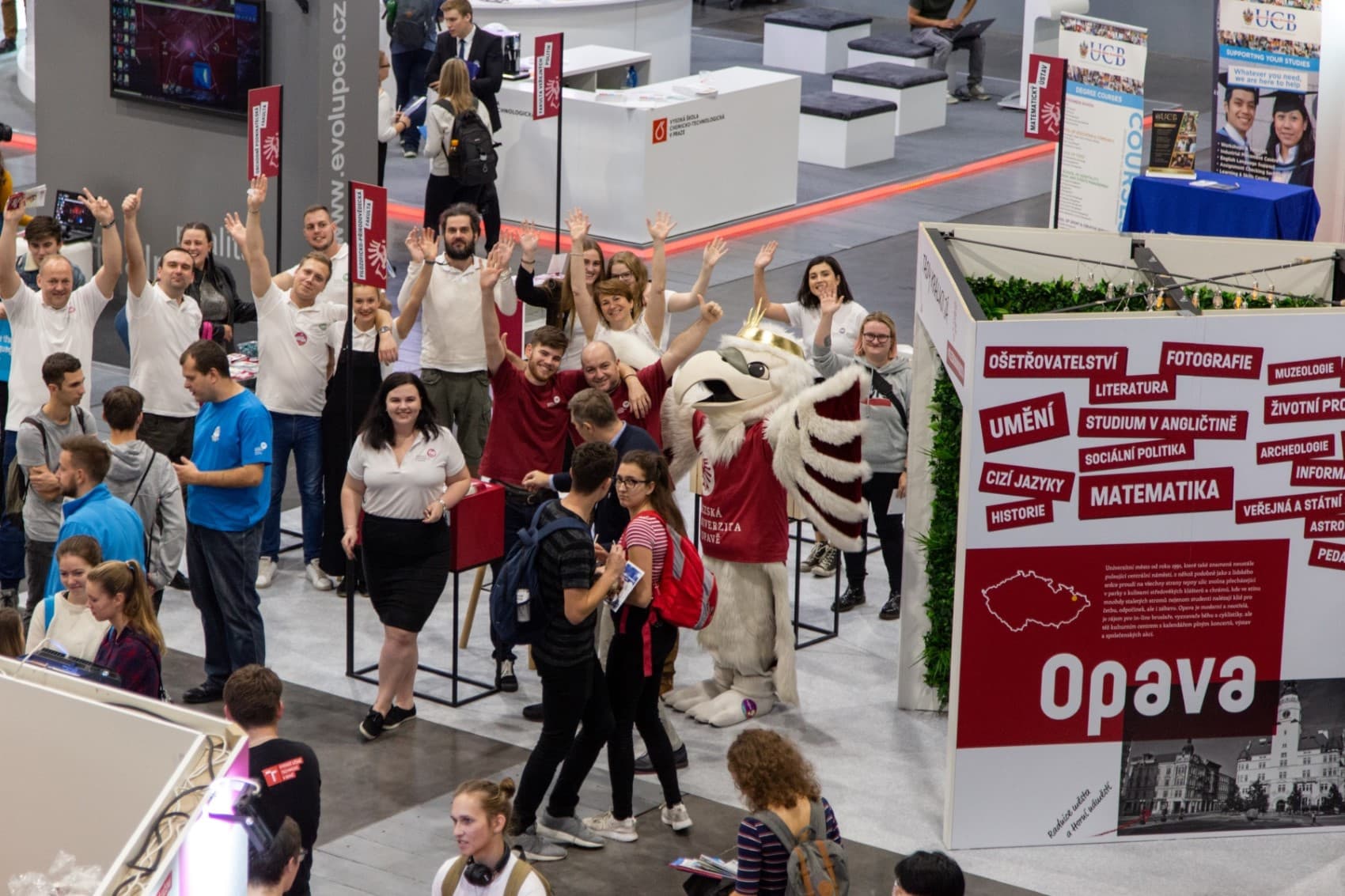 SU stánek na Gaudeamu 2019 foto galerie 05